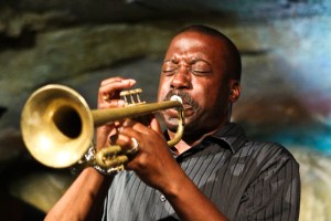 Blow, Kenny, blow!: Rittenhouse on trumpet